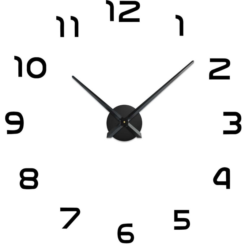 Nalepovacie 3D hodiny - NUMBEA