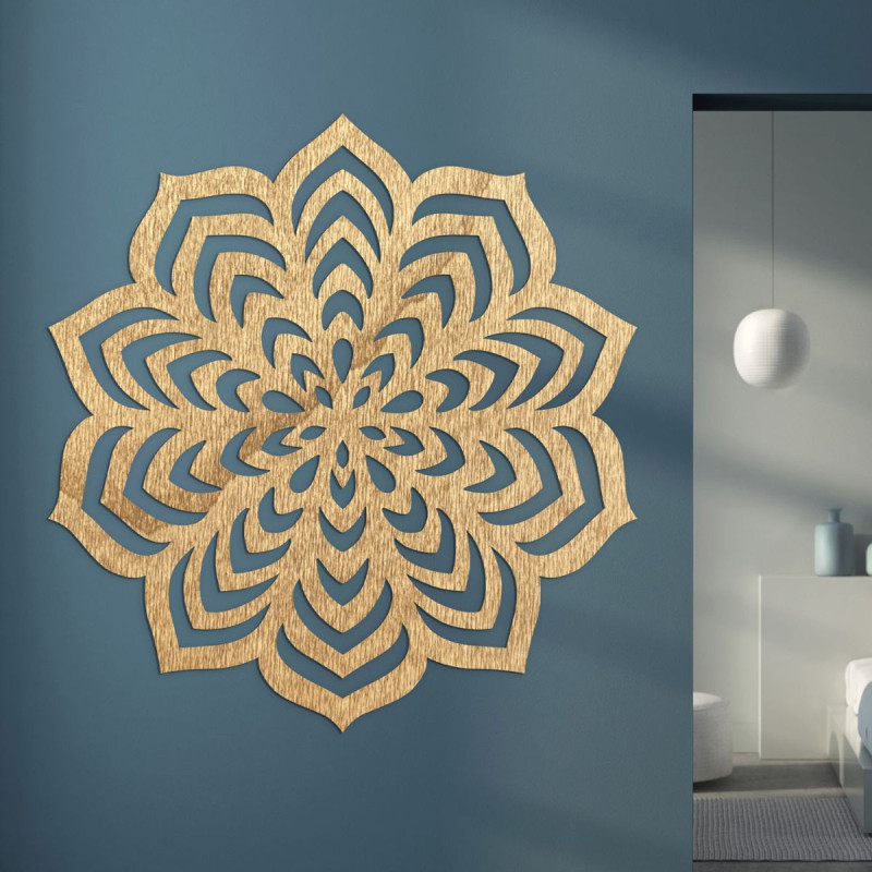 Dekorativní prvek s plynulými tvary a uměleckým rozložením linií.