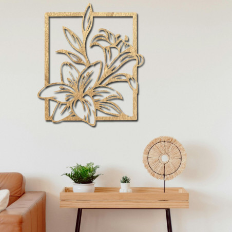 Dotyková lilie – Krása a klid na zdi pro nevidomé a slabozraké Dotyková lilie – Krása a klid na zdi pro nevidomé a slabozraké