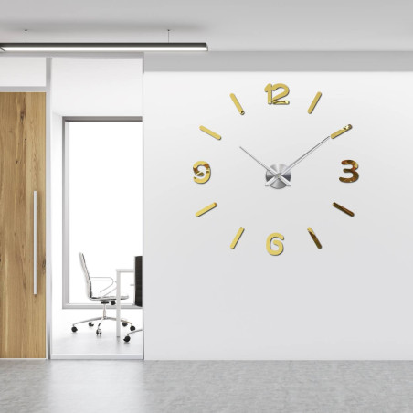 Stylové hodiny z plexiskla, tiché a snadné pro instalaci do každé místnosti. Stylové hodiny z plexiskla, tiché a snadné pro instalaci do každé místnosti.