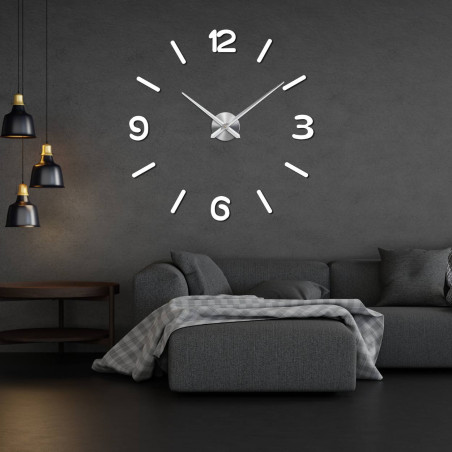 Stylové hodiny z plexiskla, tiché a snadné pro instalaci do každé místnosti. Stylové hodiny z plexiskla, tiché a snadné pro instalaci do každé místnosti.