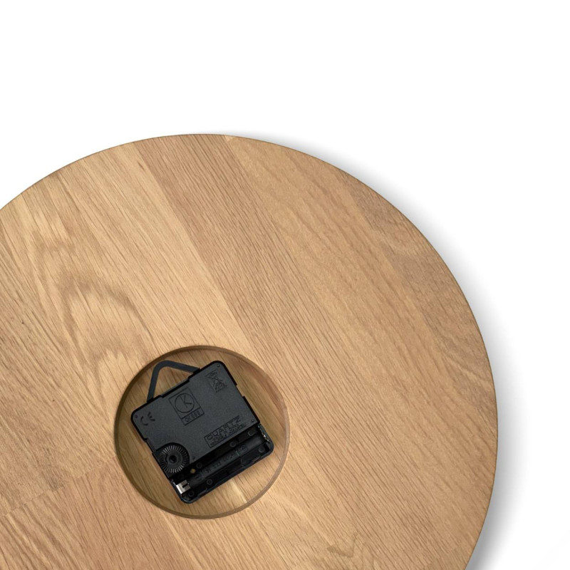 Dřevěné hodiny do obývacího pokoje