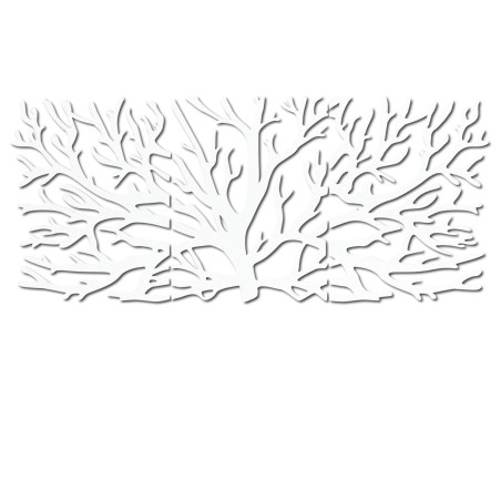 Designový dřevěný obraz Strom života jako dominanta obývacího pokoje