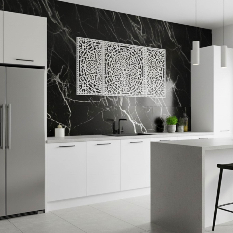 Elegantní HDF mandala, která oživí stěny obývacího pokoje či kanceláře