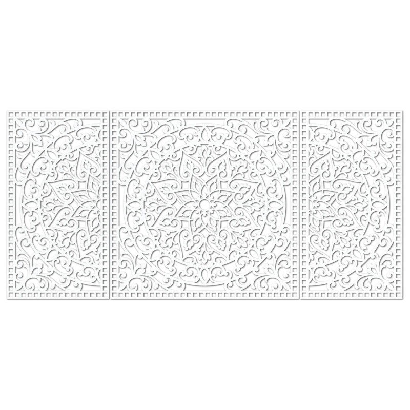 Elegantní HDF mandala, která oživí stěny obývacího pokoje či kanceláře