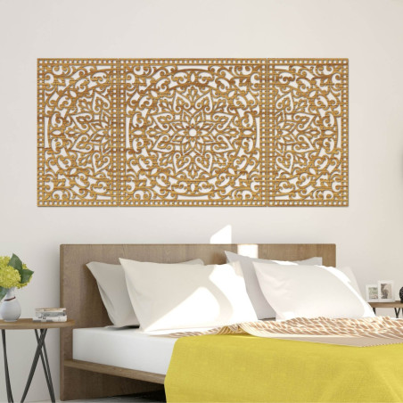 Dřevěná nástěnná dekorace Silueta – moderní a elegantní design