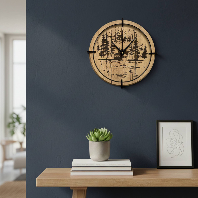 Vneste teplo pravého dřeva přímo na vaši stěnu.