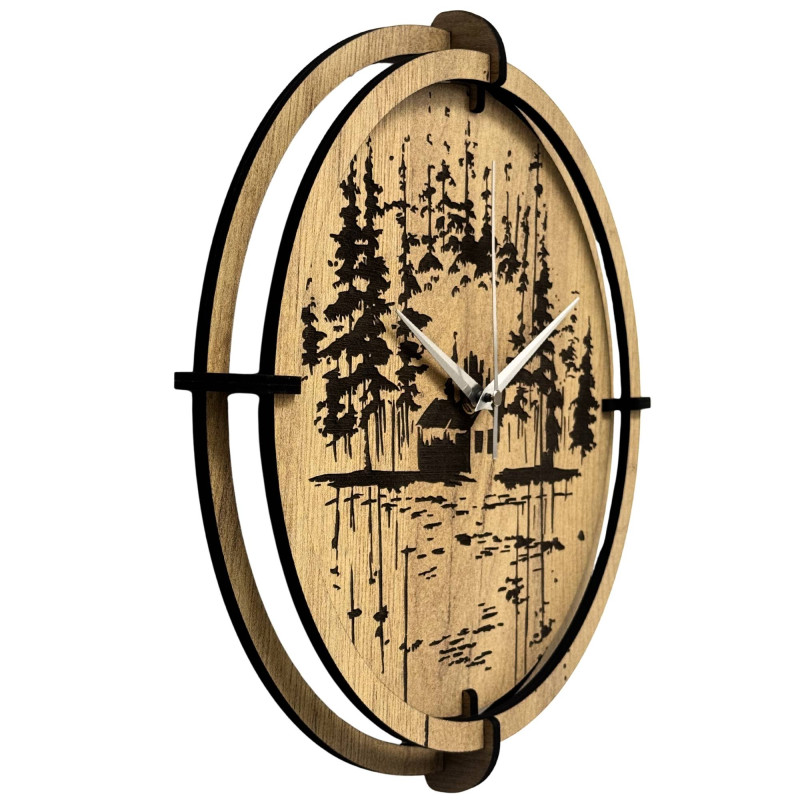 Vneste teplo pravého dřeva přímo na vaši stěnu.