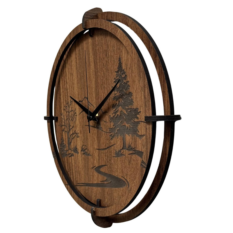 Minimalistické hodiny, které zútulní a zkrášlí váš prostor.