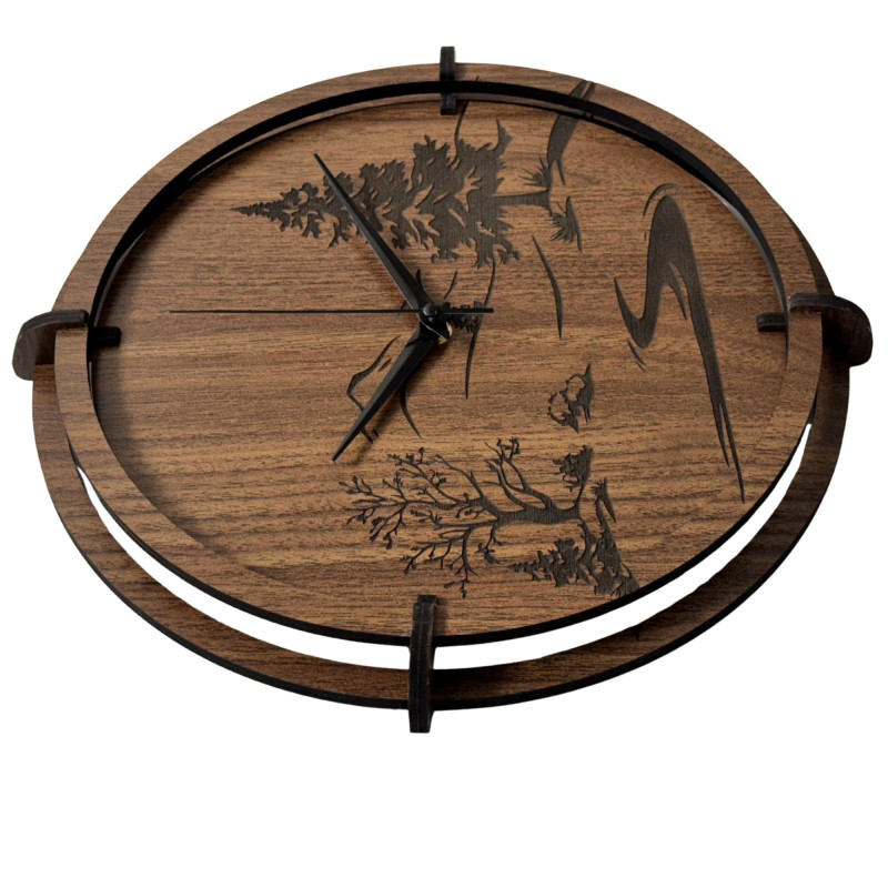 Minimalistické hodiny, které zútulní a zkrášlí váš prostor.