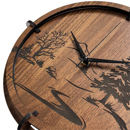 Minimalistické hodiny, které zútulní a zkrášlí váš prostor.