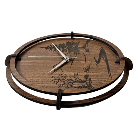 Minimalistické hodiny, které zútulní a zkrášlí váš prostor.