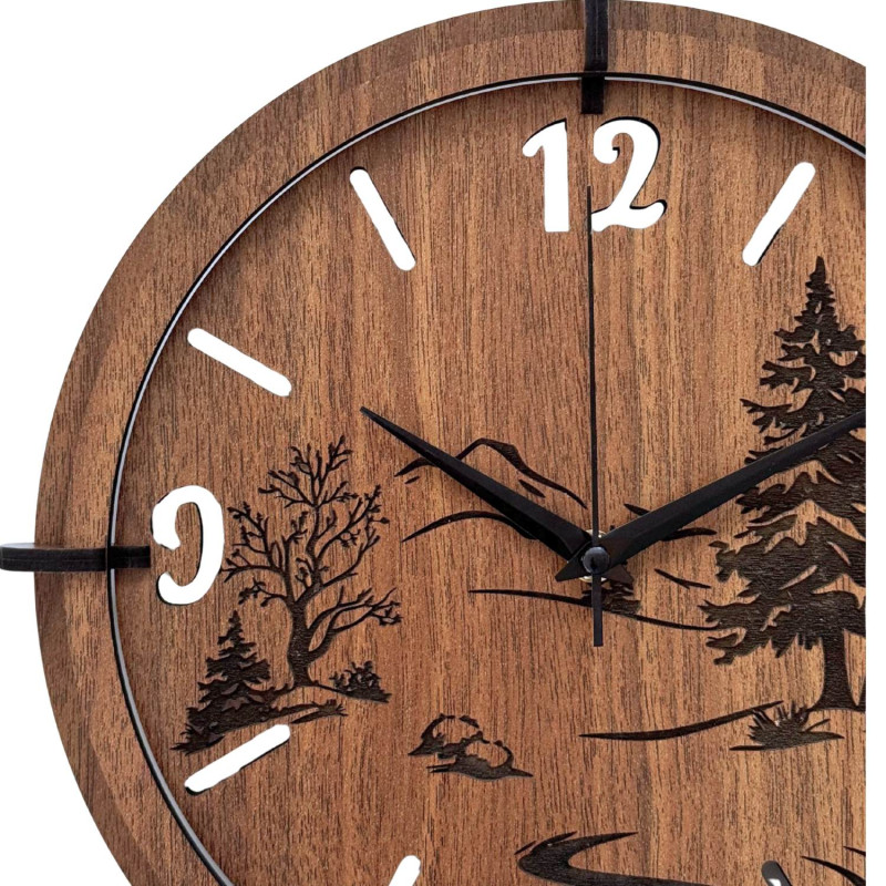 Přírodní design vnáší do prostoru klid a harmonickou atmosféru.