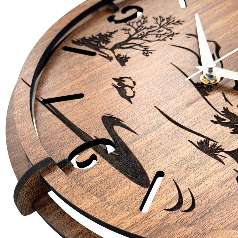 Přírodní design vnáší do prostoru klid a harmonickou atmosféru.