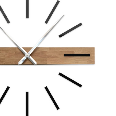 Elegantní 3D hodiny do moderního interiéru