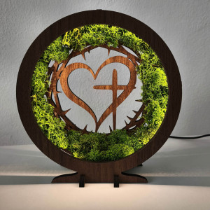 copy of Stmívatelná LED dekorace na stůl - Dub Halifax 2