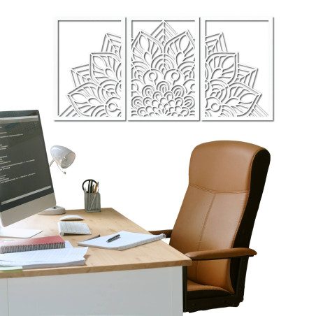 Designová mandala a hodiny strom života. Dopřejte interiéru osobitý charakter.