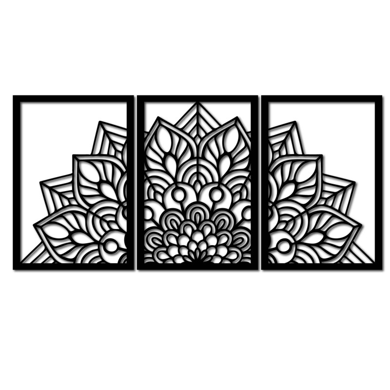 Designová mandala a hodiny strom života. Dopřejte interiéru osobitý charakter.