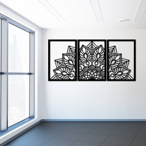 Designová mandala a hodiny strom života. Dopřejte interiéru osobitý charakter.