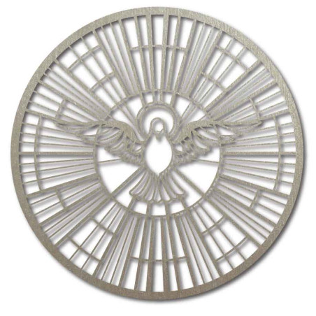 Dřevěný obraz Holubice – Symbol Ducha svatého