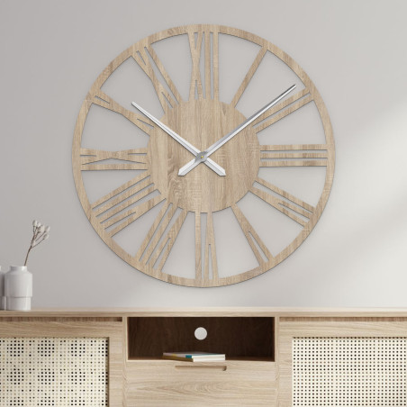Minimalistické nástěnné hodiny, velký průměr, moderní bytový doplněk