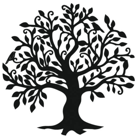 Dřevěná dekorace stromu života na zeď symbolizuje růst, harmonii a spojení s přírodou, vytváří klid vašeho domova.