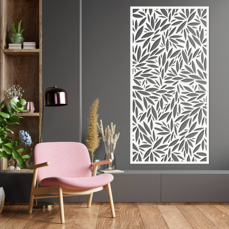 Dřevěný obraz listů pro harmonii a klid ve vašem domově