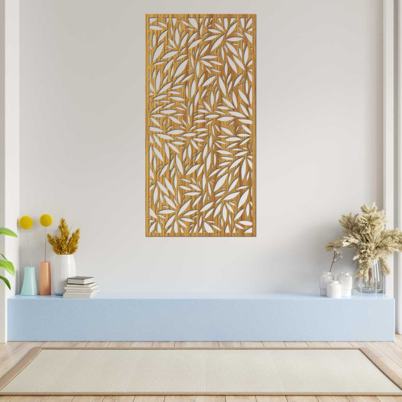 Spojení přírody a moderního designu v originálním dřevěném výřezu.