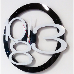 X-momo Moderní nástěnné hodiny na zeď  X0013 LUXUS aj bílé