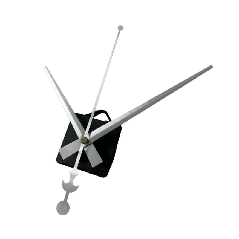 Přesné kovové ručičky ve stříbrné barvě s kotvou a quartz pohonem pro DIY nástěnné hodiny.