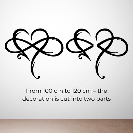 Dřevěný obraz na zeď motivem srdce