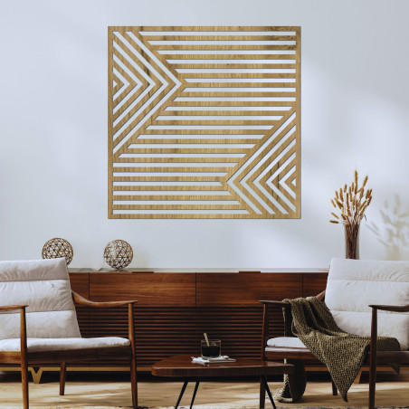 Obraz LINEA představuje symbol čistoty a harmonie prostřednictvím geometrických linií.