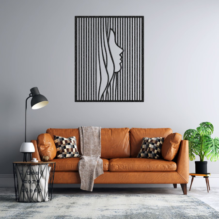 Dřevěné obrazy s optickými iluzemi a minimalistickým designem přinášejí do interiéru jedinečný vizuální zážitek