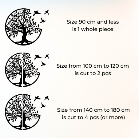 Strom života s létajícími ptáky | LORA