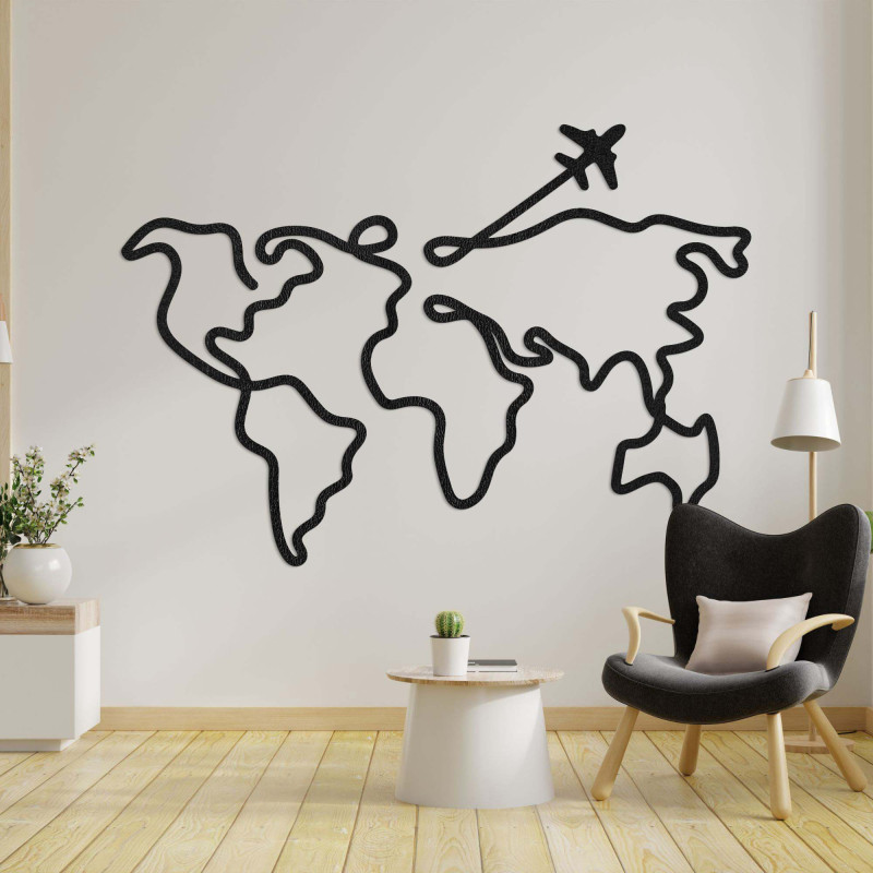 Designová dekorace pro ty, kteří mají srdce neustále na cestách.