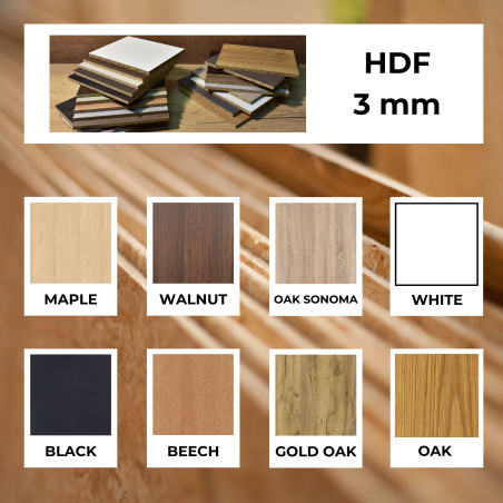 Moderní nástěnná dekorace s motivem hor v čistém designu