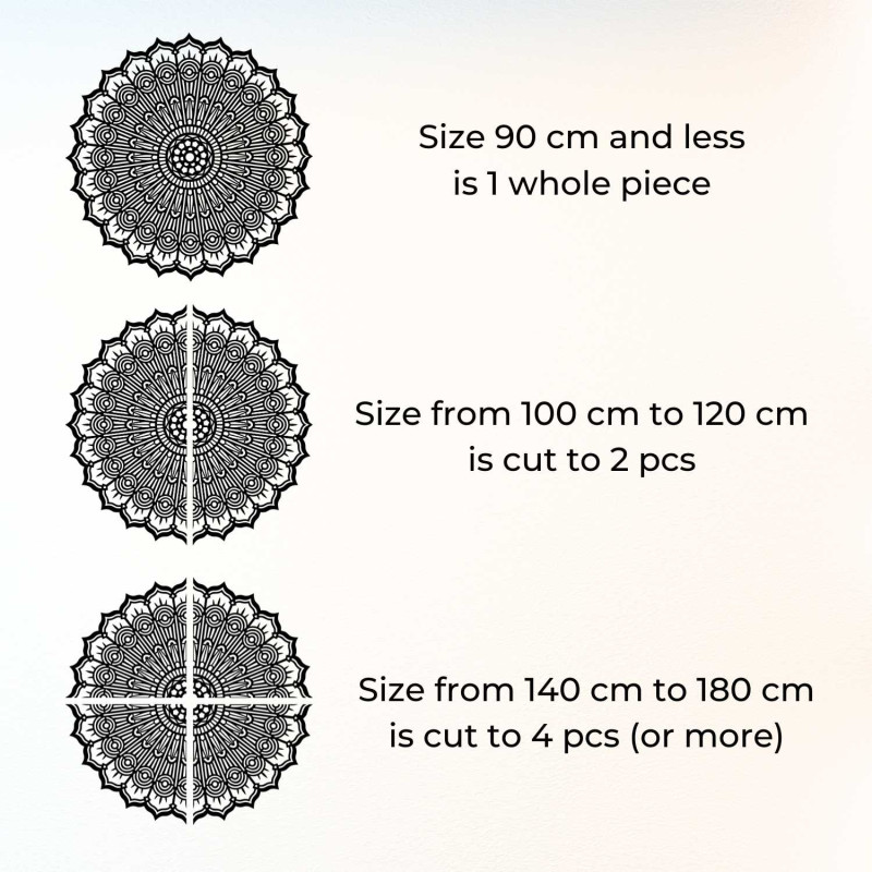 Léčivá mandala na zeď - Elegantní dekorace do...