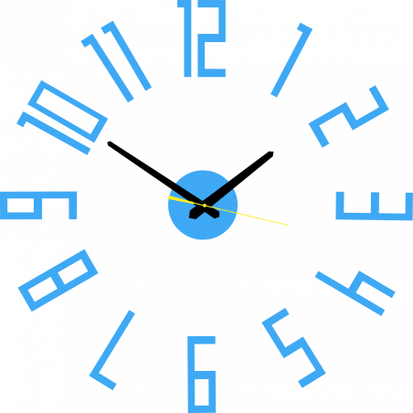 Design nástěnné hodiny do obývacího pokoje, kuchyně, dětského pokoje. Hodiny na zeď jako dárek.