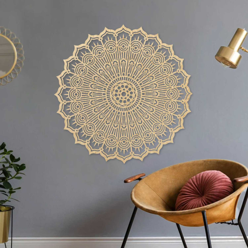 Léčivá mandala na zeď - Elegantní dekorace do...