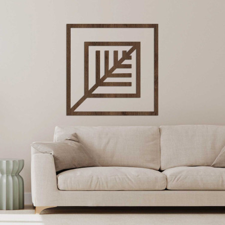 Geometrický obraz dopis - LEARD