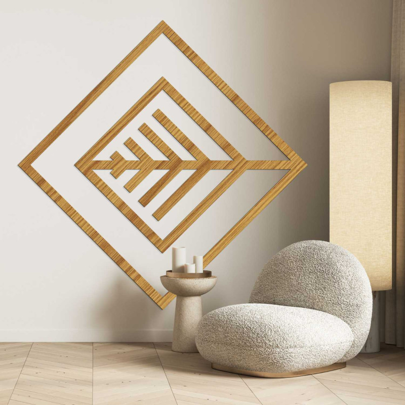 Geometrický obraz dopis - LEARD