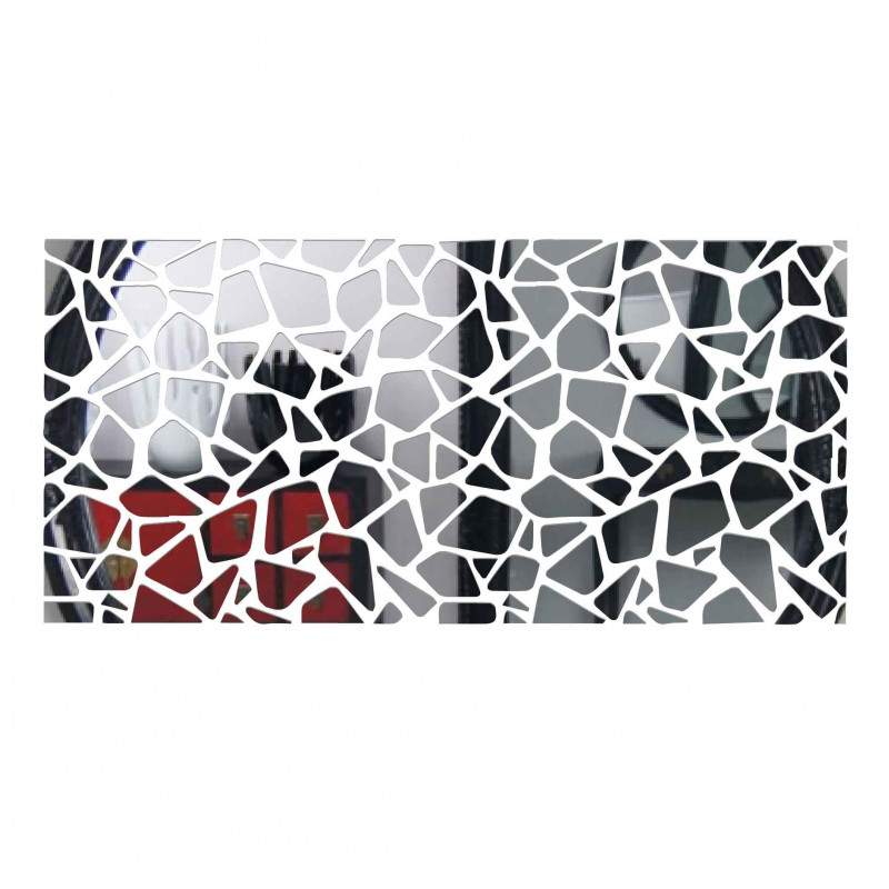 Moderní dekorační zrcadla. Zrcadlové a barevné samolepky na zeď, 3D samolepky vyrobené z akrylu