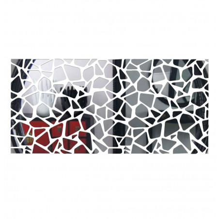 Moderní dekorační zrcadla. Zrcadlové a barevné samolepky na zeď, 3D samolepky vyrobené z akrylu