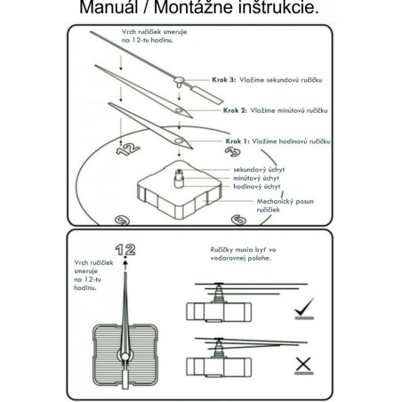 Moderní nalepovací nástěnné zrcadlové hodiny na zeď černé