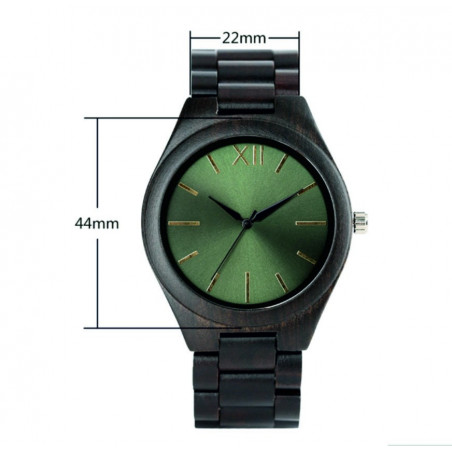 Náramkové hodinky READER vyrobené ze dřeva. Dámské a pánské hodinky.