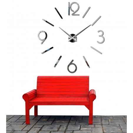 Nalepovací nástěnné hodiny,luxusní stentové hodiny,plastové hodiny