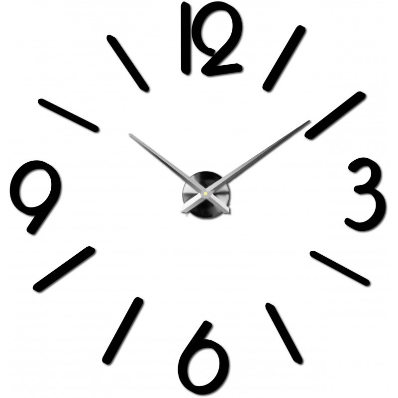 Nalepovací nástěnné hodiny,luxusní stentové hodiny,plastové hodiny