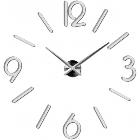 Nalepovací nástěnné hodiny,luxusní stentové hodiny,plastové hodiny