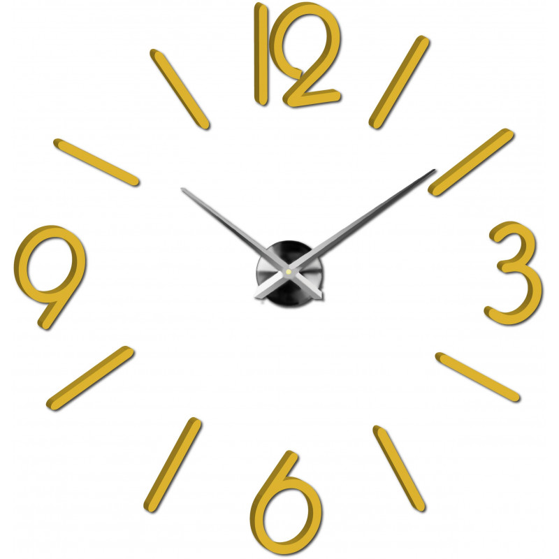 Nalepovací nástěnné hodiny,luxusní stentové hodiny,plastové hodiny