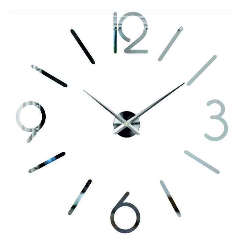 Nalepovací nástěnné hodiny,luxusní stentové hodiny,plastové hodiny